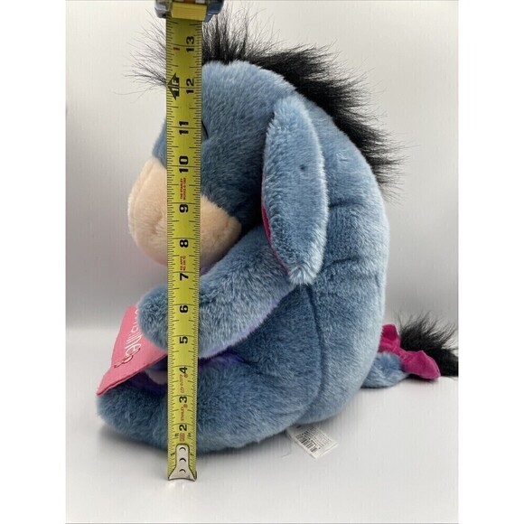 RARE Disney Store Exclusive Eeyore 13” Plush Winnie the Pooh Detachable Tail - Picture 5 of 10